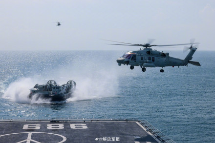 舰艇编队，海上练兵