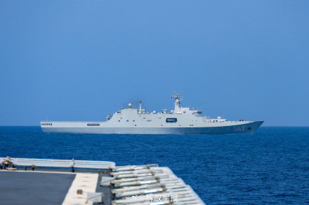 舰艇编队，海上练兵
