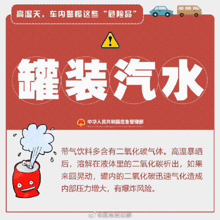转发提醒！夏天这8种东西千万别放车里