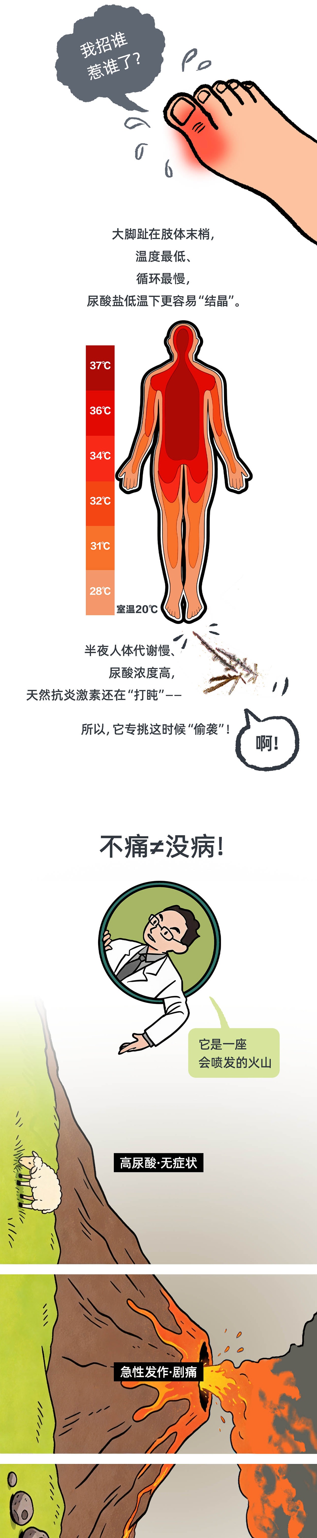 瘦子也会痛风？你的血液里可能已经长满了“盐针”