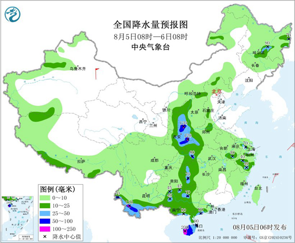 我国降雨整体减少减弱 东部多地高温闷热盛行
