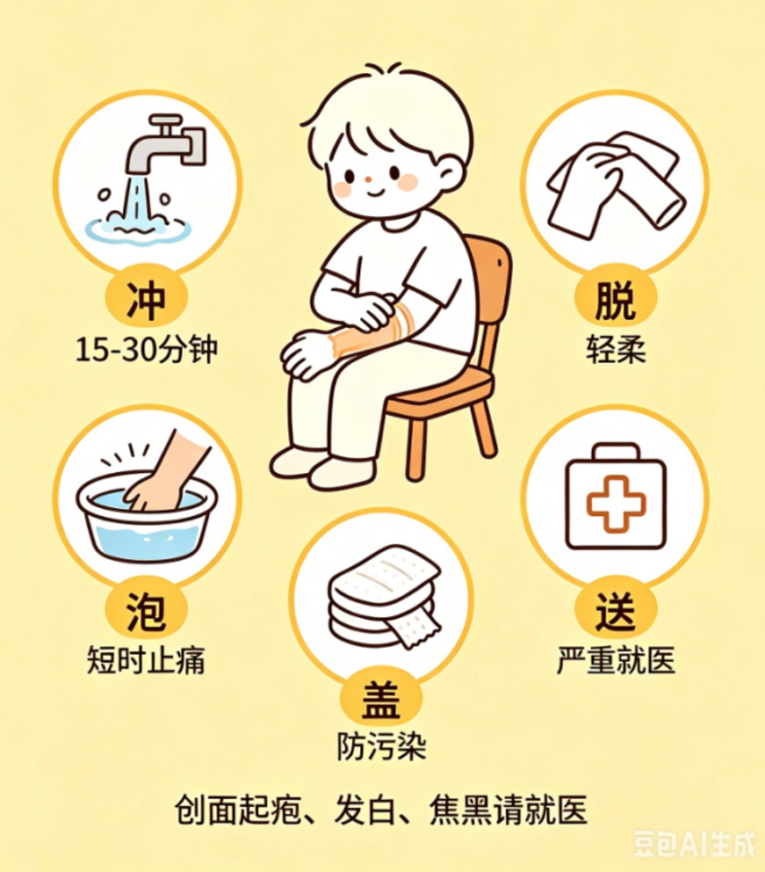 冲了20年冷水，你今天告诉我这是错的？烫伤急救，我们都被骗了