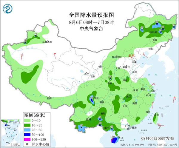 我国降雨整体减少减弱 东部多地高温闷热盛行