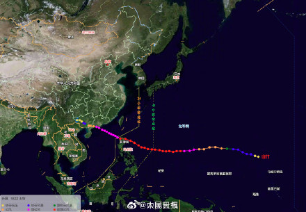 台风“白海豚”影响我国成定局 台风“白海豚”影响我国成定局