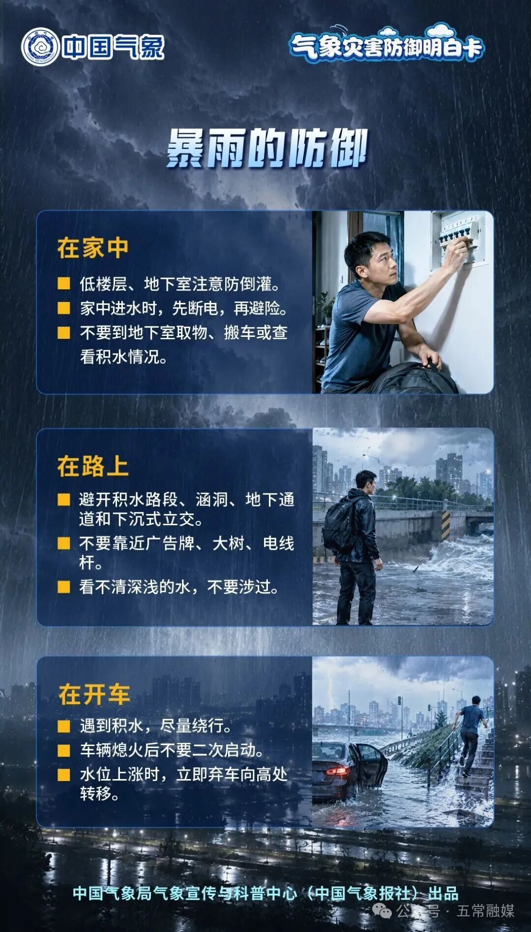 不同场景下,暴雨应该如何防范? 不同场景下,暴雨应该如何防范?