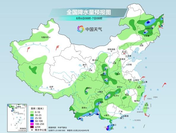 我国降雨强度减弱 中东部地区大范围桑拿天持续 我国降雨强度减弱 中东部地区大范围桑拿天持续