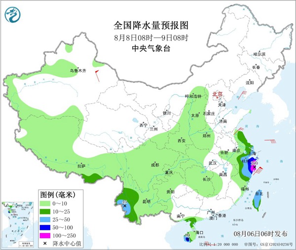 台风“白海豚”影响我国已成定局 即将进入48小时台风警戒线 台风“白海豚”影响我国已成定局 即将进入48小时台风警戒线