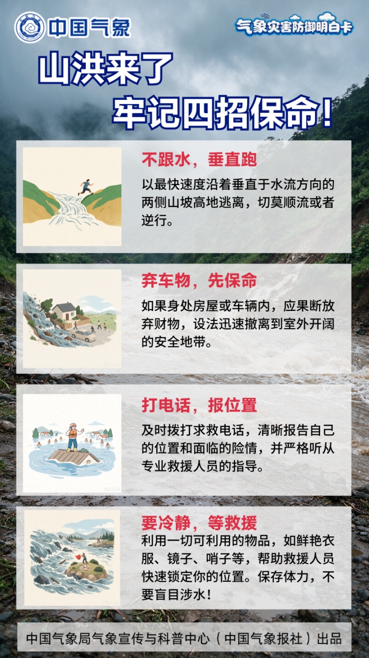 河南局部大雨或暴雨!警惕次生灾害 河南局部大雨或暴雨!警惕次生灾害