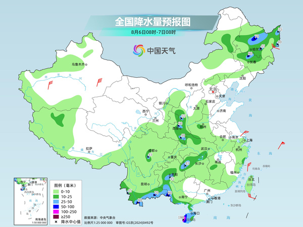 我国降雨强度进一步减弱 中东部大范围桑拿天持续局地可超38℃ 我国降雨强度进一步减弱 中东部大范围桑拿天持续局地可超38℃
