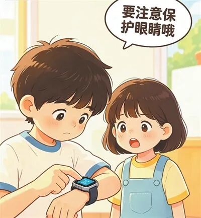 家长必看！儿童电话手表有没有伤眼风险？医生提醒→