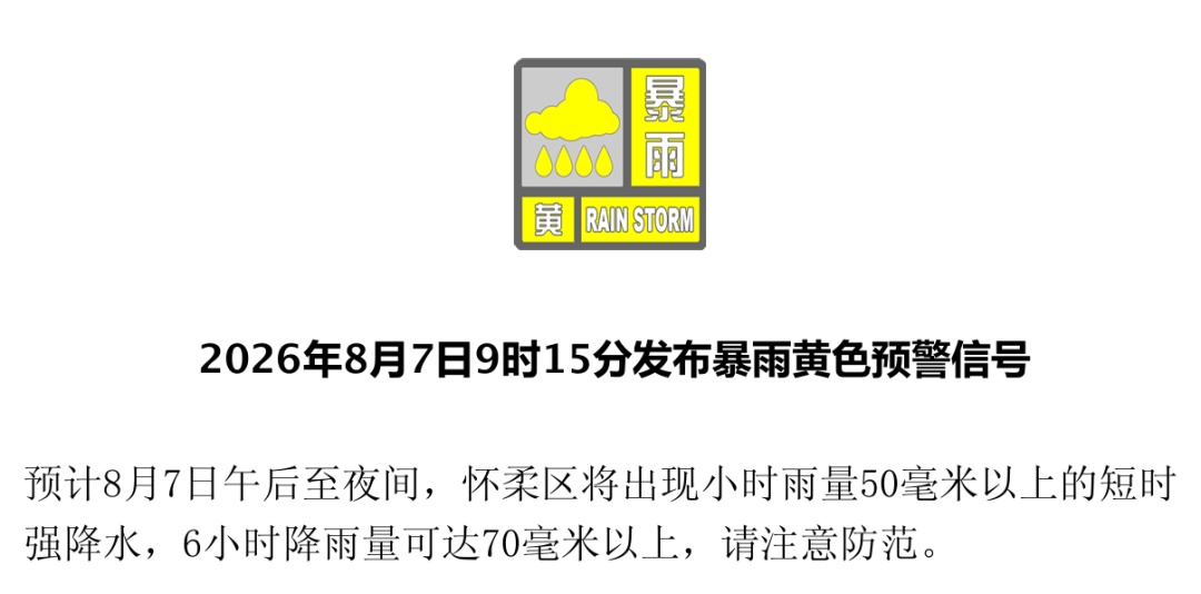 北京发布暴雨蓝色、雷电黄色预警!多区将出现短时强降水,具体时段—— 北京发布暴雨蓝色、雷电黄色预警!多区将出现短时强降水,具体时段——