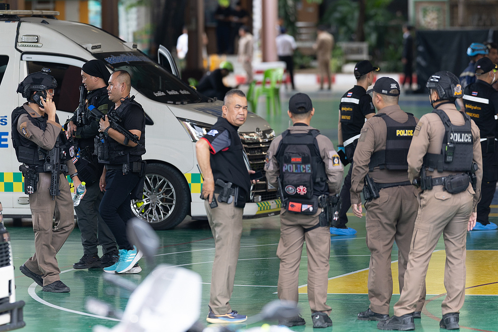 泰国中学突发枪击案已致8人死亡，系2022年以来最严重大规模枪击伤亡事件