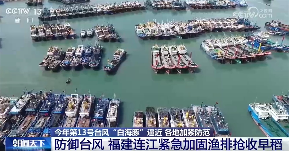 各地加紧防范台风“白海豚”逼近 多举措保安全、保供应、保民生