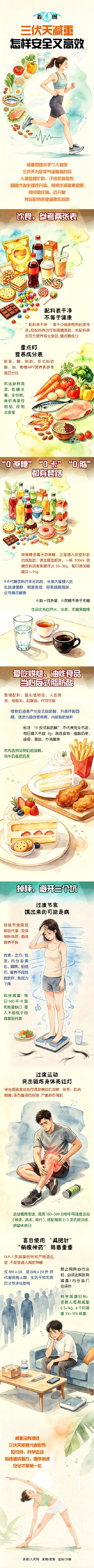 三伏天减重怎样安全又高效