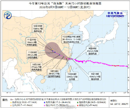 做好防范！台风白海豚强降雨影响10余省市