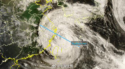 白海豚10级风圈触及浙江