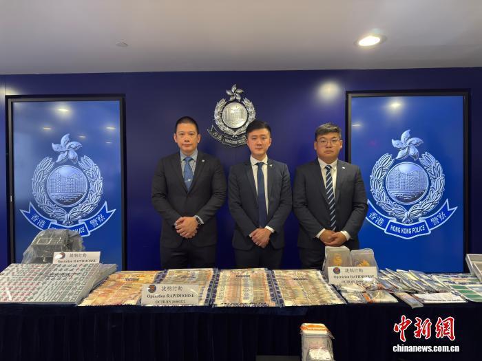 香港警方瓦解一黑社会集团 涉嫌清洗非法资金超6亿港元