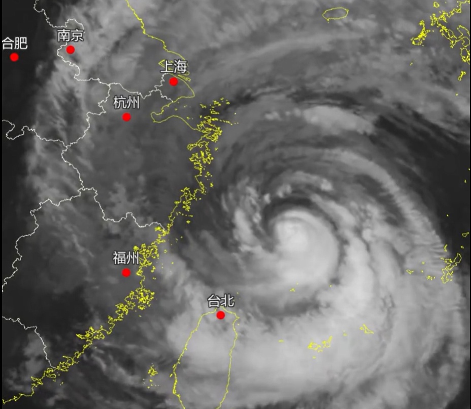 一夜大风大雨!台风“白海豚”将正面登陆贯穿浙江,登陆地点明确 一夜大风大雨!台风“白海豚”将正面登陆贯穿浙江,登陆地点明确