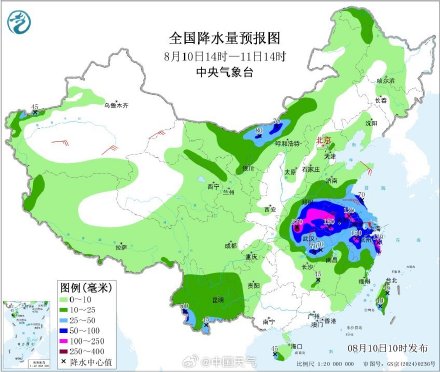 白海豚或致北方局地极端特大暴雨 降雨时间表来了！