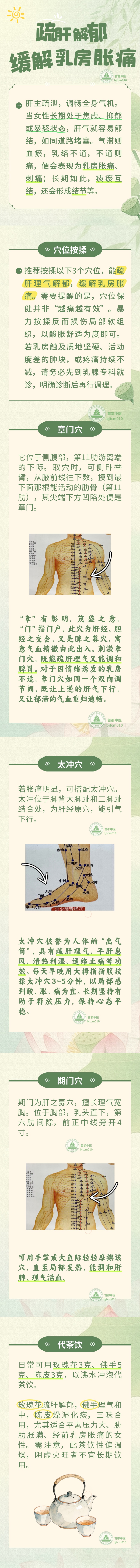 乳房胀痛为何“喜怒无常”？中医专家：根源在于一条“情绪经脉”