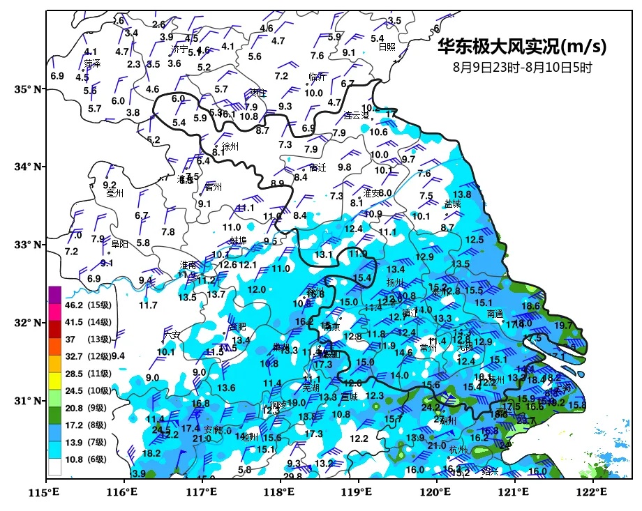 台风“白海豚”将影响江苏长达6天!今天江苏迎来最强风雨时段 台风“白海豚”将影响江苏长达6天!今天江苏迎来最强风雨时段