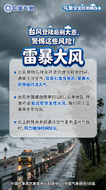 白海豚带来的风雨影响 千万别大意! 白海豚带来的风雨影响 千万别大意!