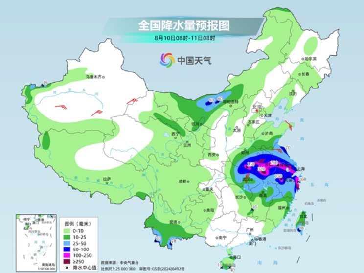 “白海豚”将继续深入内陆！山西东部和南部或有大暴雨