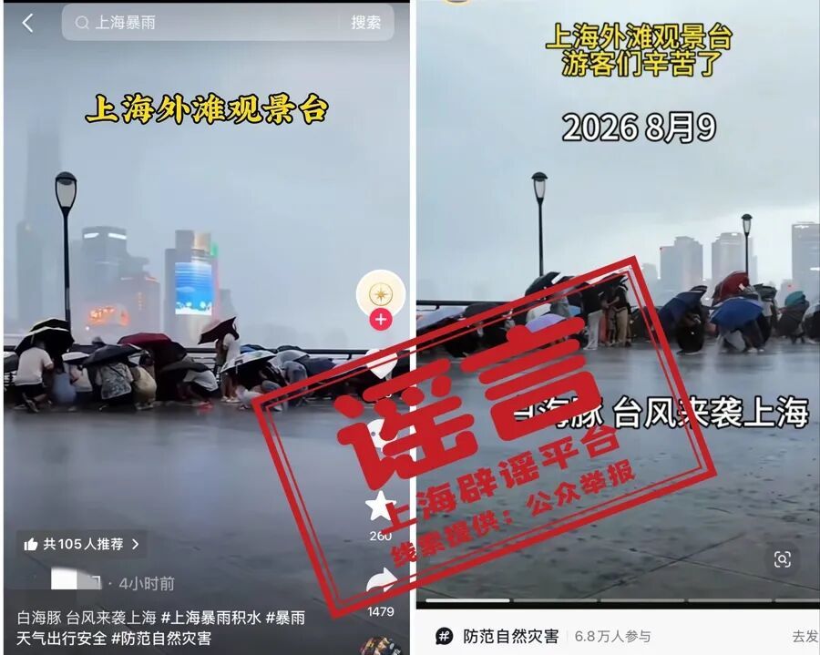台风来了，上海酒店集体打对折？这些传言都是假的