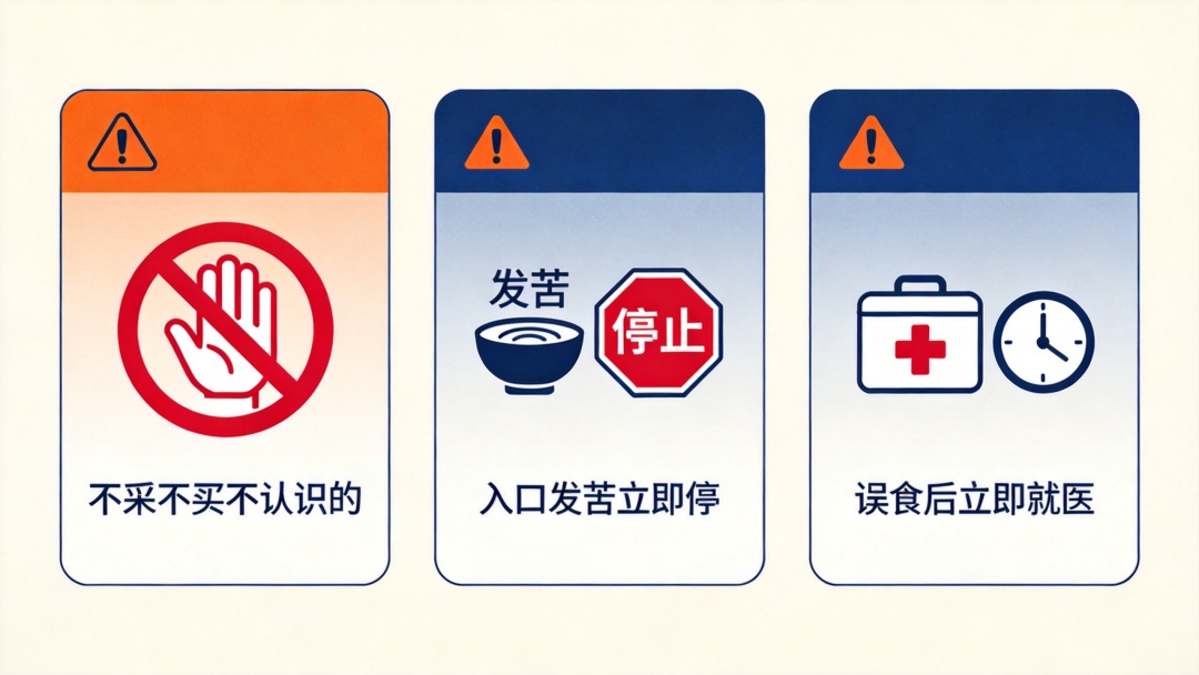 有人吃进ICU！餐桌上的“致命双胞胎”，你能分清吗？
