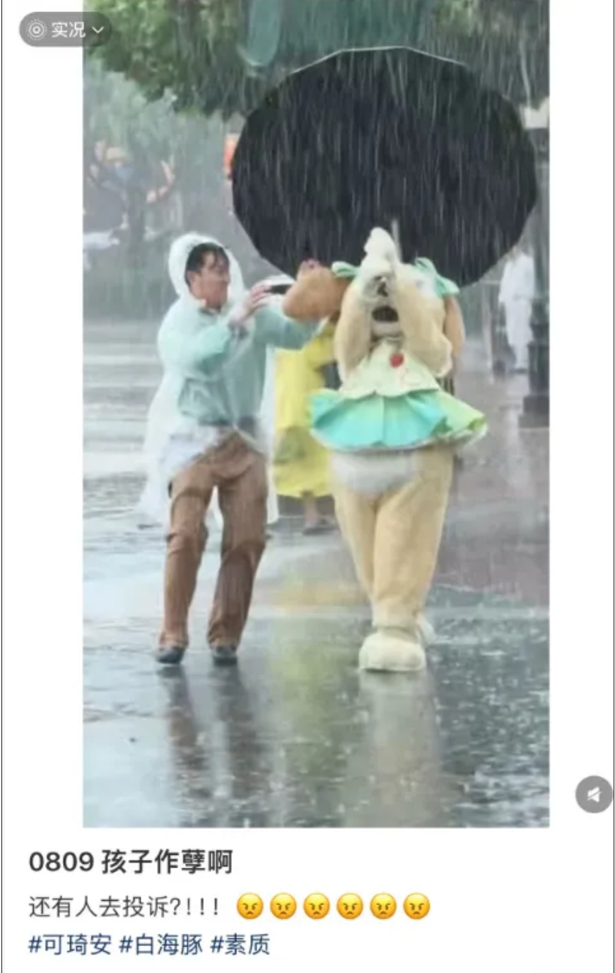 热搜 | 暴雨天“仍在营业”?上海迪士尼回应 热搜 | 暴雨天“仍在营业”?上海迪士尼回应