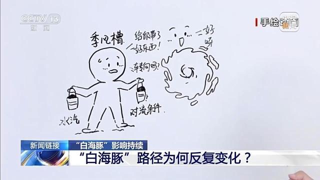 台风“白海豚”北上路径多变 气象专家解读成因 台风“白海豚”北上路径多变 气象专家解读成因