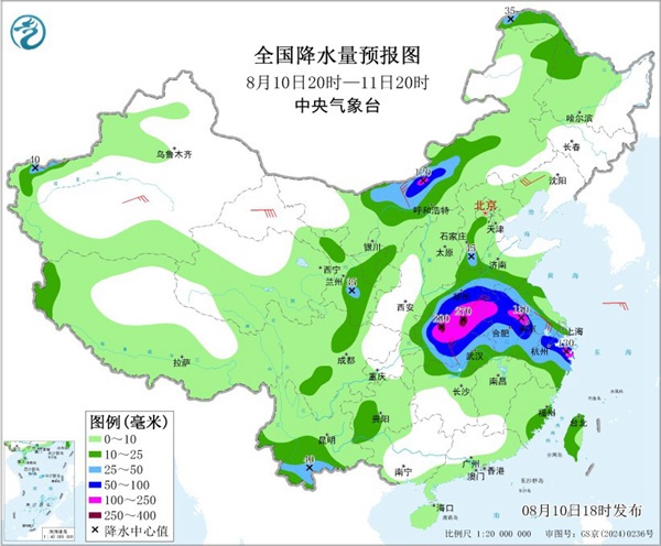 大暴雨、特大暴雨、雷暴大风！六预警齐发，台风“白海豚”深入内陆余威不减，多地降雨持续至周末