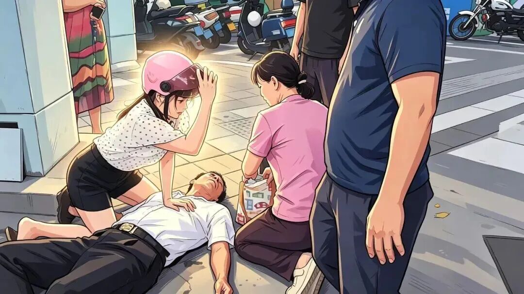 接娃途中多看了一眼，三亚这名护士救了一条命！