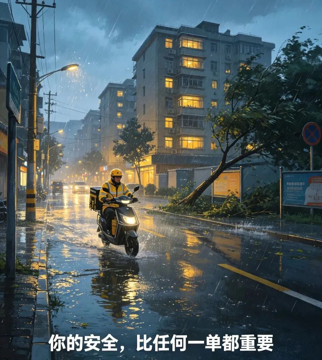受台风“白海豚”影响,外卖、快递送单超时能免责吗? 受台风“白海豚”影响,外卖、快递送单超时能免责吗?