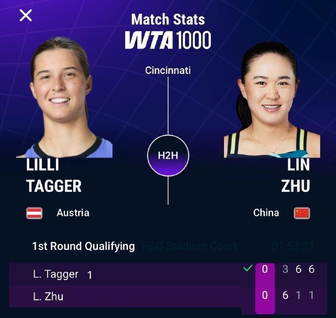WTA1000辛辛那提站女单签表出炉 袁悦将争夺正赛门票 WTA1000辛辛那提站女单签表出炉 袁悦将争夺正赛门票