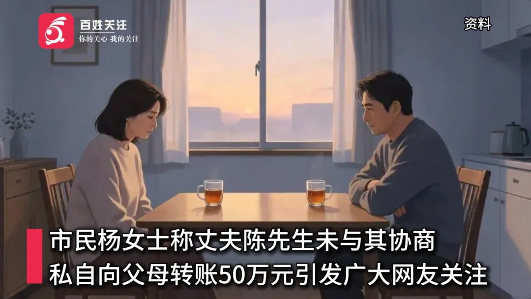 年薪25万的丈夫瞒着妻子向父母偷偷转账50万“尽孝”,妻子认为其对婚姻不忠起诉离婚 年薪25万的丈夫瞒着妻子向父母偷偷转账50万“尽孝”,妻子认为其对婚姻不忠起诉离婚