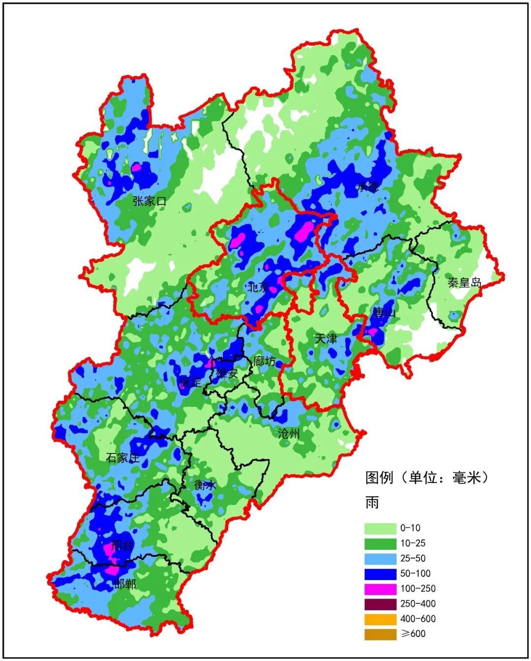 雷阵雨+中到大雨!雨还没完!河北这些地方注意…… 雷阵雨+中到大雨!雨还没完!河北这些地方注意……