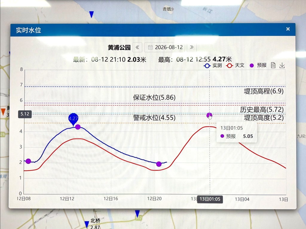 黄浦江潮位持续偏高,专家解读对堤防安全和市民生活有何影响 黄浦江潮位持续偏高,专家解读对堤防安全和市民生活有何影响