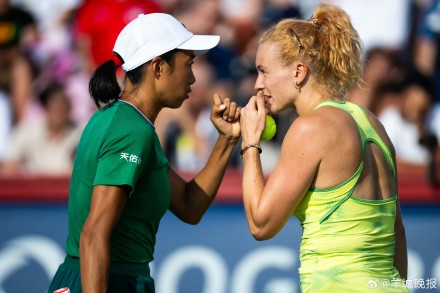 张帅连续两年闯入WTA1000多伦多站女双决赛 张帅连续两年闯入WTA1000多伦多站女双决赛