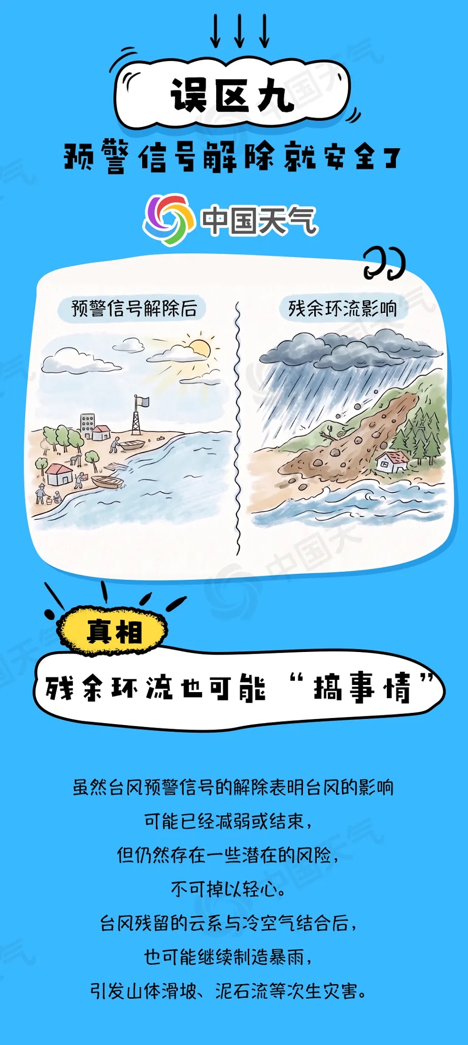 停编≠风雨结束 关于台风的十大认知误区 停编≠风雨结束 关于台风的十大认知误区