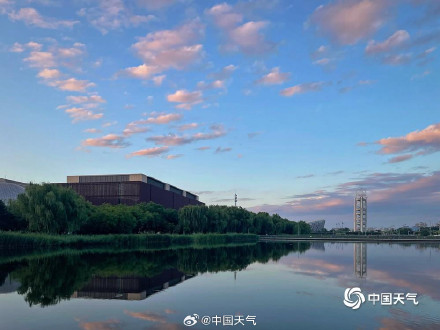 北京朝霞开启治愈系一天