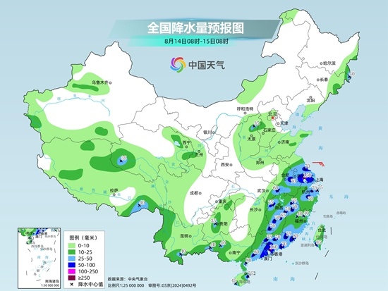 受台风“白海豚”影响，四川这些地方明后天有大到暴雨→