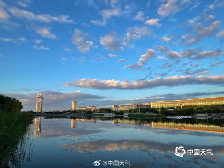 北京朝霞开启治愈系一天