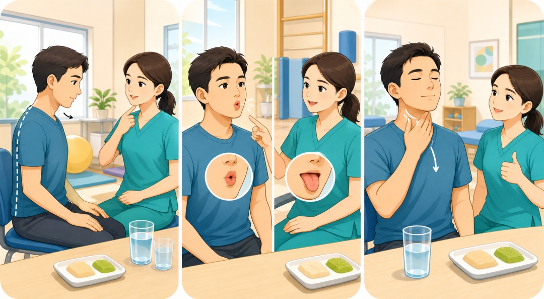 卒中后康复,请避开这些关于“吞咽”的误区~ 卒中后康复,请避开这些关于“吞咽”的误区~