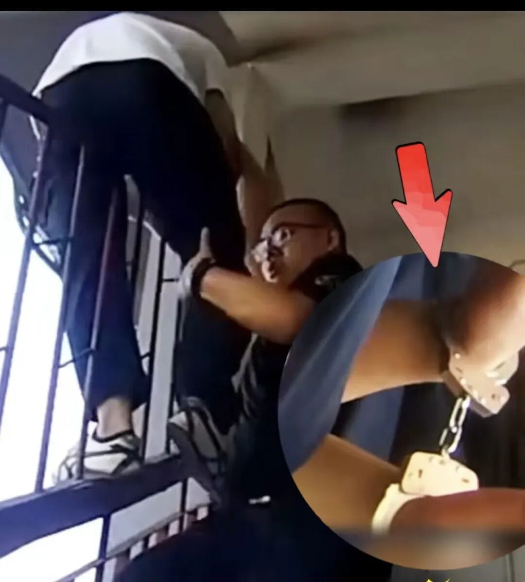 “铐最紧!”男子命悬一线 警民合力“生死营救” “铐最紧!”男子命悬一线 警民合力“生死营救”