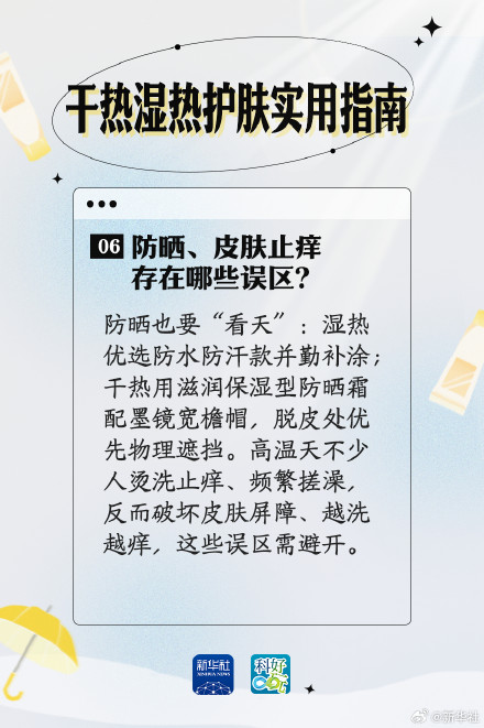 这份高温护肤指南请收好 这份高温护肤指南请收好