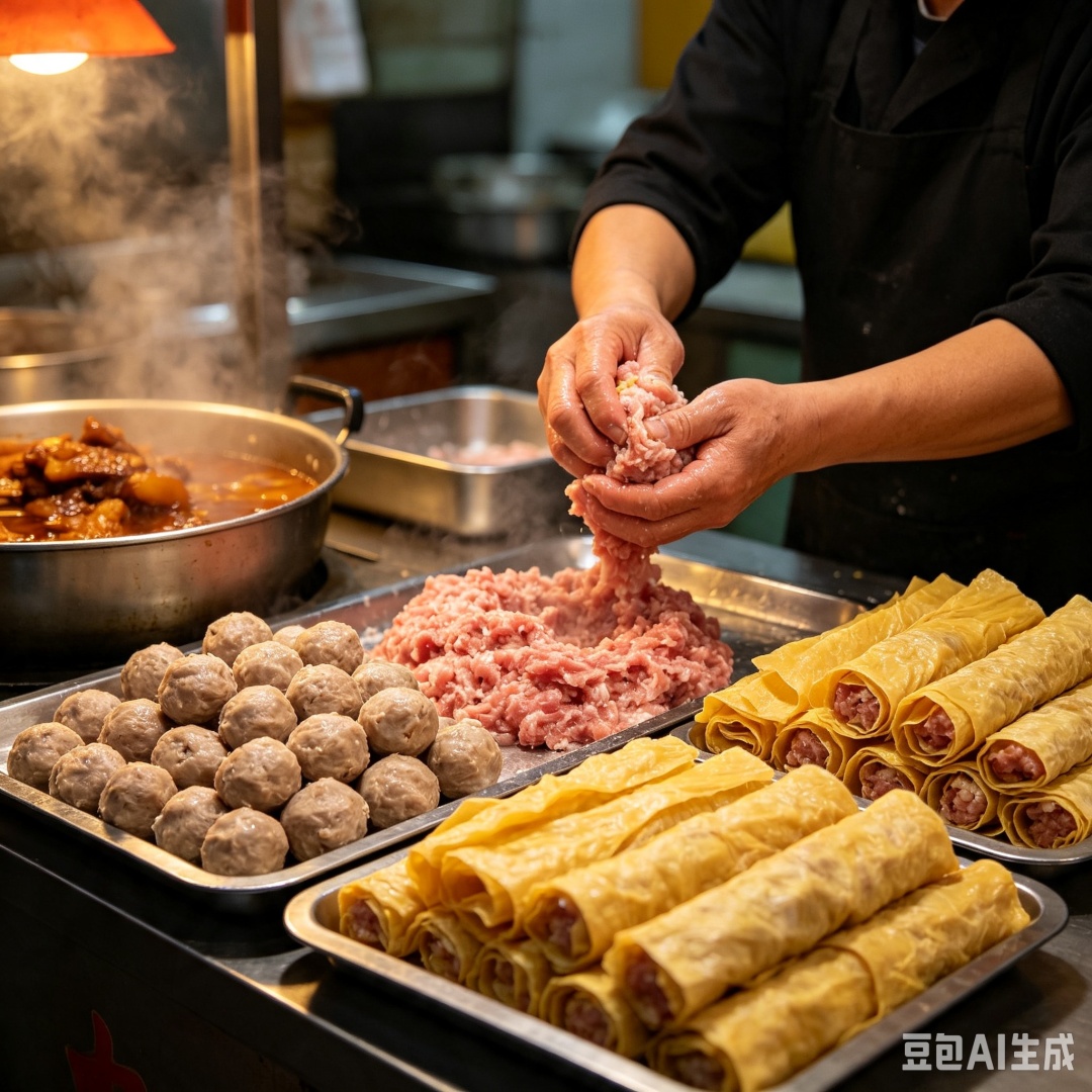 广东一熟食店主主动购买有毒硼砂,掺入肉丸、腐竹肉卷售卖!已依法移送公安机关 广东一熟食店主主动购买有毒硼砂,掺入肉丸、腐竹肉卷售卖!已依法移送公安机关