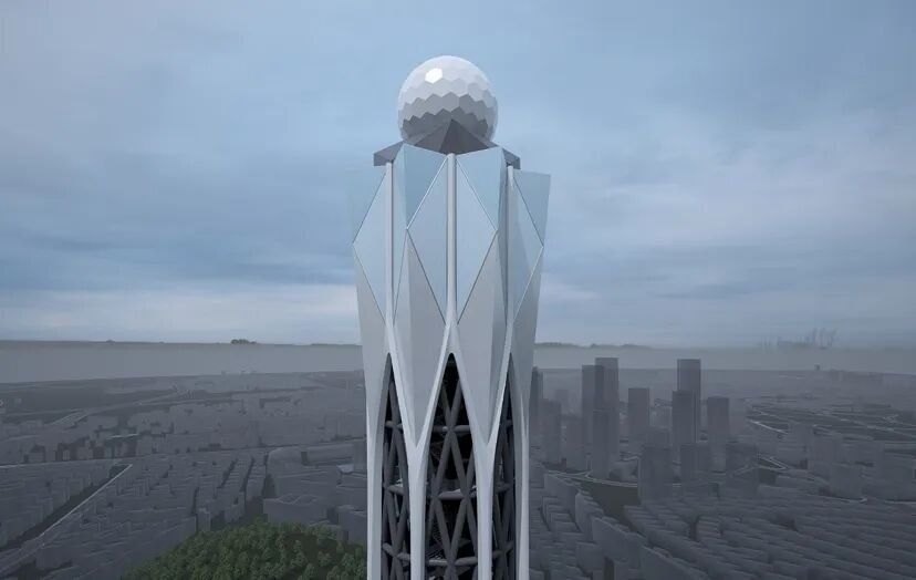 番禺新建“广州塔分塔”! 番禺新建“广州塔分塔”!