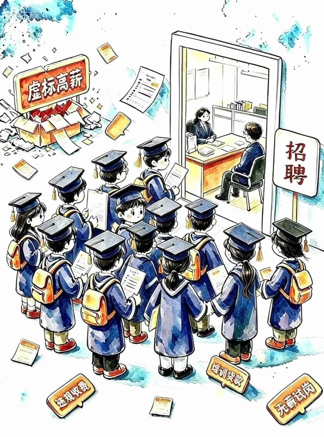 应届生,求职路上这些“坑”,务必要仔细排查! 应届生,求职路上这些“坑”,务必要仔细排查!