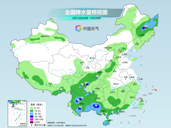 我国中东部高温闷热天气发展 四川盆地强降雨频繁局地有大暴雨 我国中东部高温闷热天气发展 四川盆地强降雨频繁局地有大暴雨